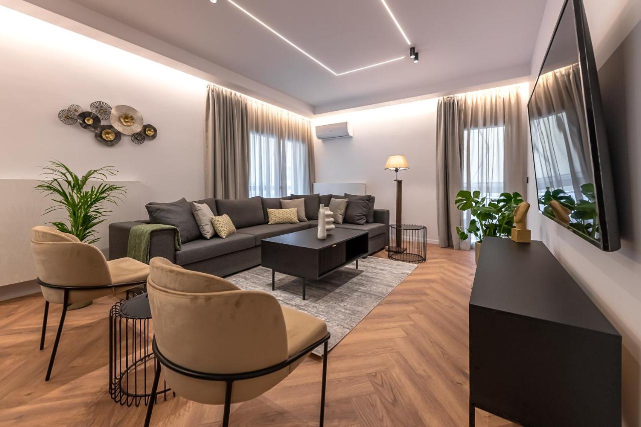 Apartamento Phaedrus Living Luxury Penthouse Ploutarchou Atenas Exterior foto