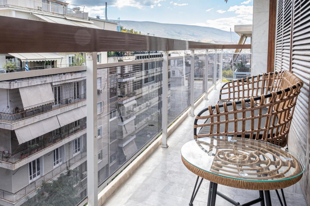 Apartamento Phaedrus Living Luxury Penthouse Ploutarchou Atenas Exterior foto